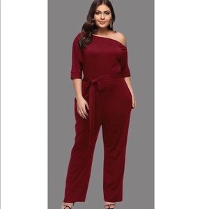 Off The Shoulder Jumpsuit